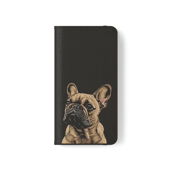 French Bulldog Phone Case | I Love My Frenchie Wallet Phone Case Gifts | IPhone & Samsung Galaxy French Bulldog Flip Cases