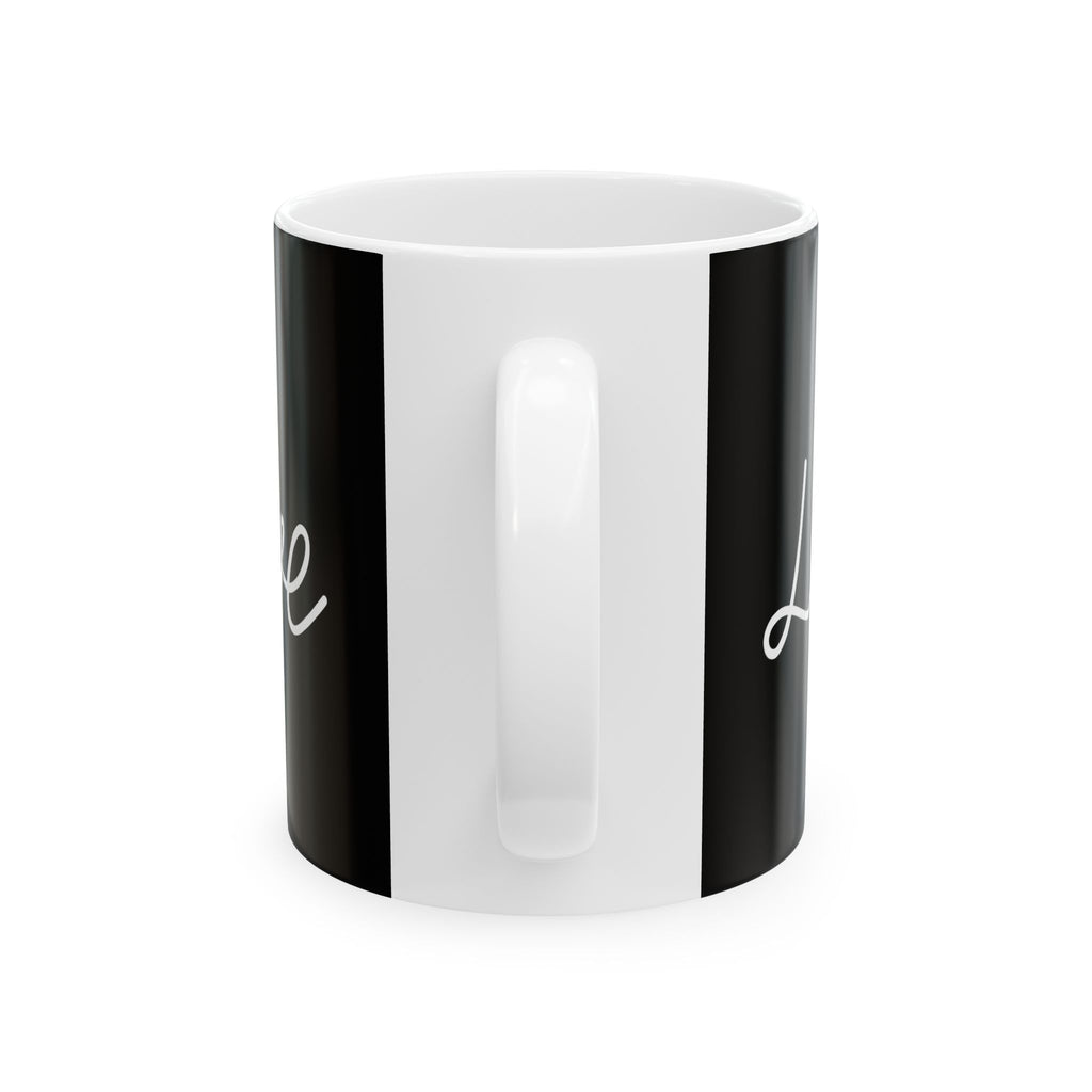 Love Jesus Faith Ceramic Mug | Love Faith In Jesus Gifts (11oz)