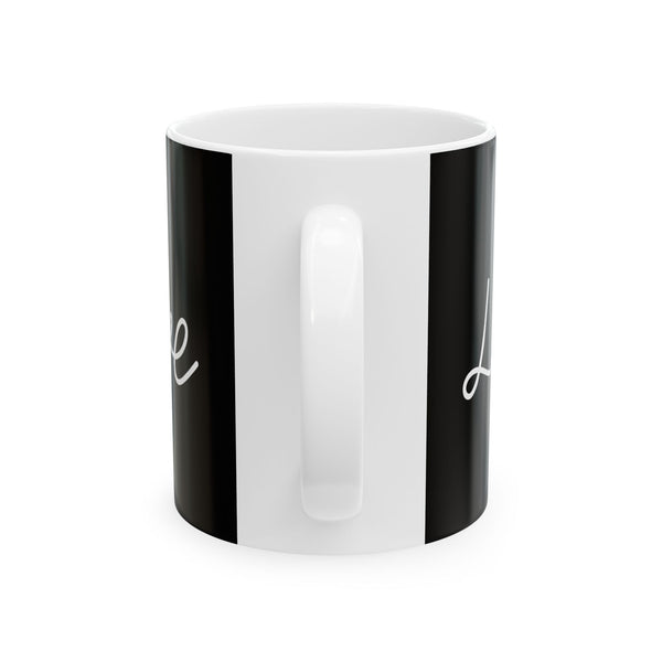Love Jesus Faith Ceramic Mug | Love Faith In Jesus Gifts (11oz)