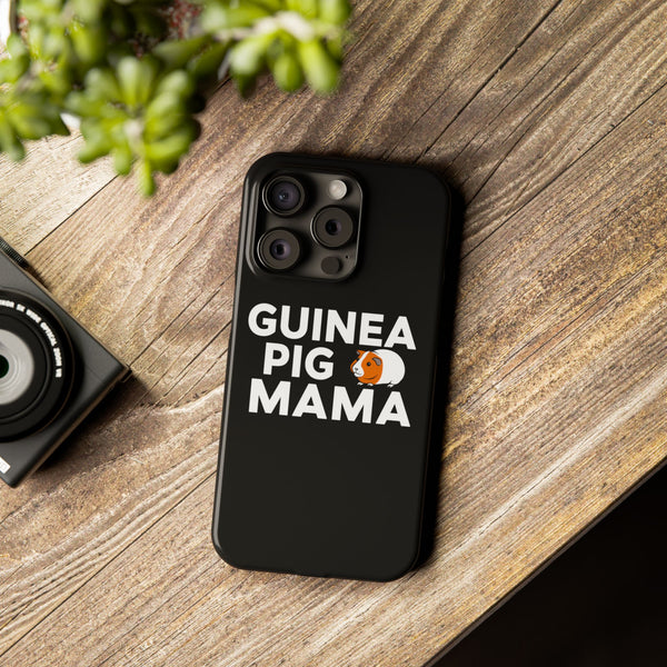 Cute Guinea Pig Mama Slim iPhone Cases | Guinea Pig Gift iPhone Case