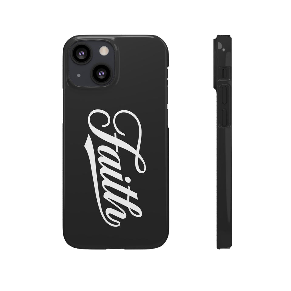 Faith In Jesus iPhone Christian Religion Phone Case | Jesus Faith Cross Phone Case | Faith Christian Cross iPhone & Samsung Galaxy Snap Cases