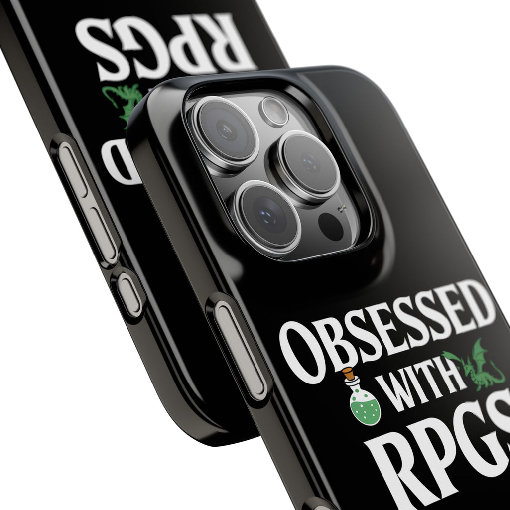 Premium Obsessed With RPGs iPhone Case | Role Playing Game Slim Phone Cases