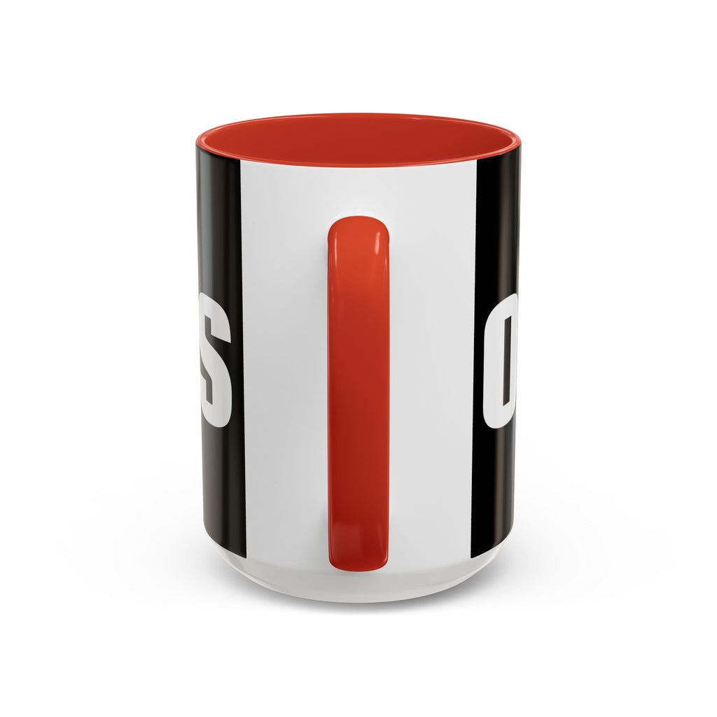 Brazilian Jiu Jitsu OSS | BJJ Accent Coffee Mug
