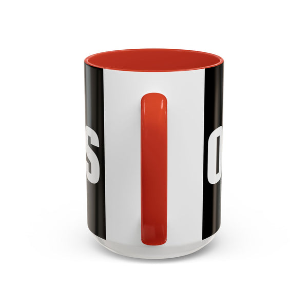 Brazilian Jiu Jitsu OSS | BJJ Accent Coffee Mug