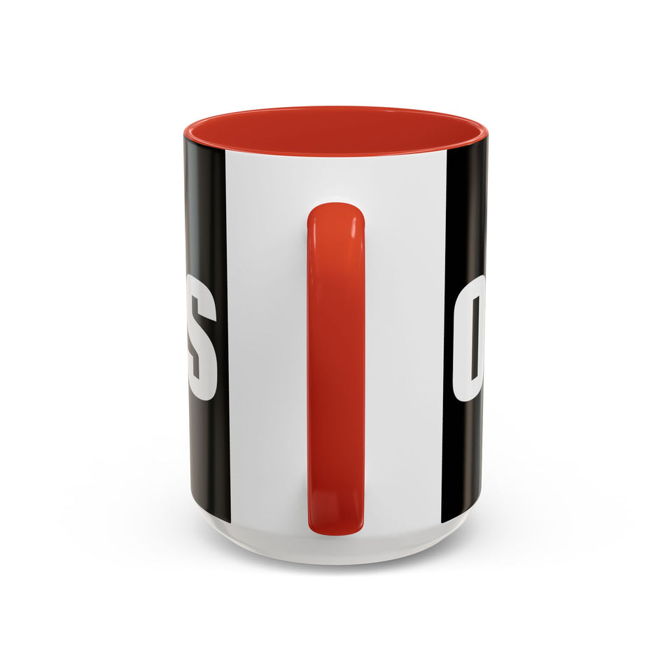 Brazilian Jiu Jitsu OSS | BJJ Accent Coffee Mug