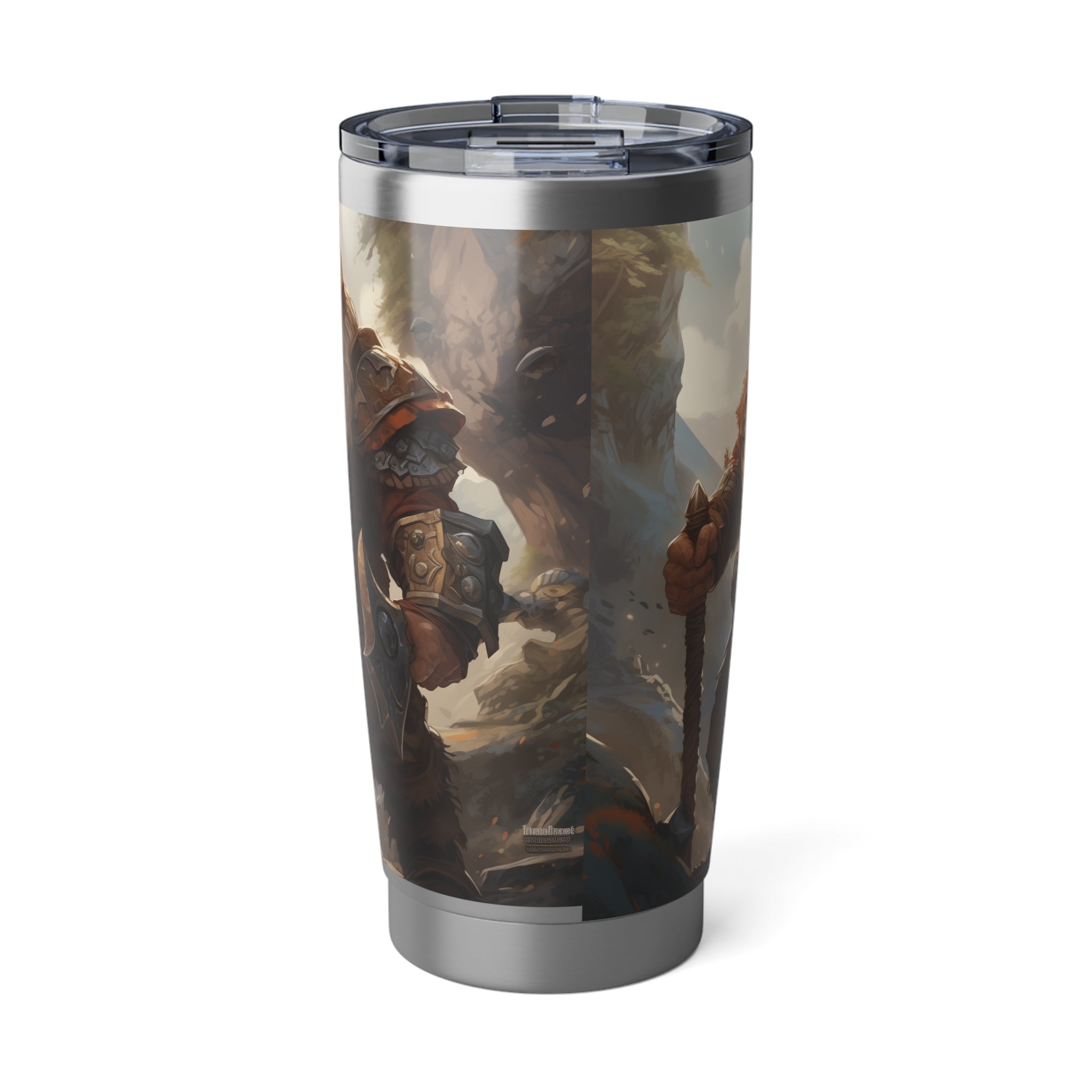 Fantasy Dwarf RPG Mug | Role Playing Game Coffee Mug | Fantasy Dwarf Vagabond 20oz Tumbler Secondary image