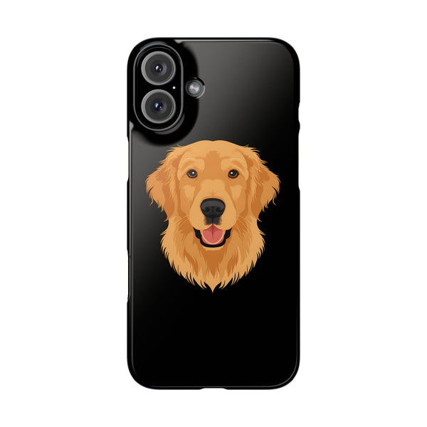 Premium Golden Retriever iPhone Case | Golden Retriever Gifts Slim Phone Cases