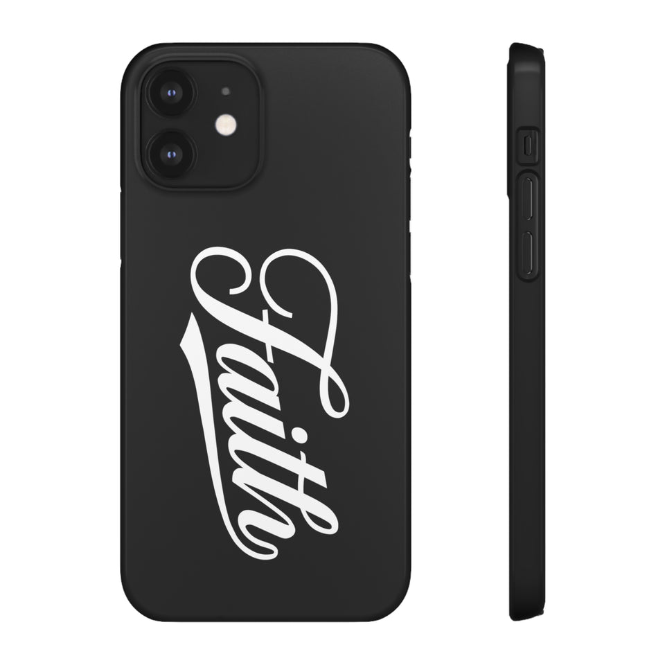 Faith In Jesus iPhone Christian Religion Phone Case | Jesus Faith Cross Phone Case | Faith Christian Cross iPhone & Samsung Galaxy Snap Cases