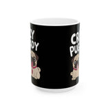 Crazy Pug Lady Ceramic Mug | Crazy Pug Lover Gift Mug (11oz) Crazy Pug Lady Ceramic Mug | Crazy Pug Lover Gift Mug (11oz)