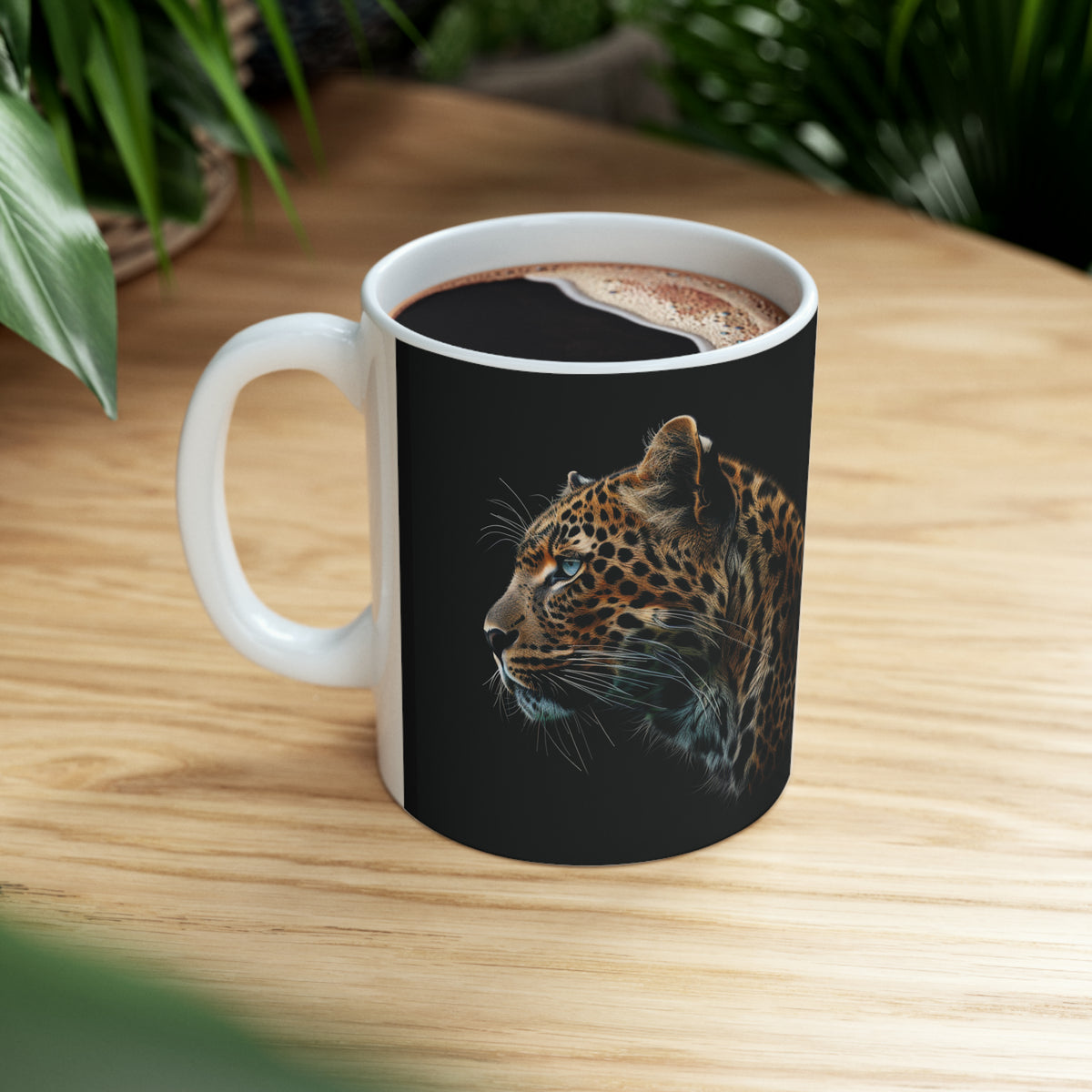 Leopard Mug | Leopard Coffee Mug | Cute Leopard Gift | Leopard Presents | Leopard Mug 1 11oz