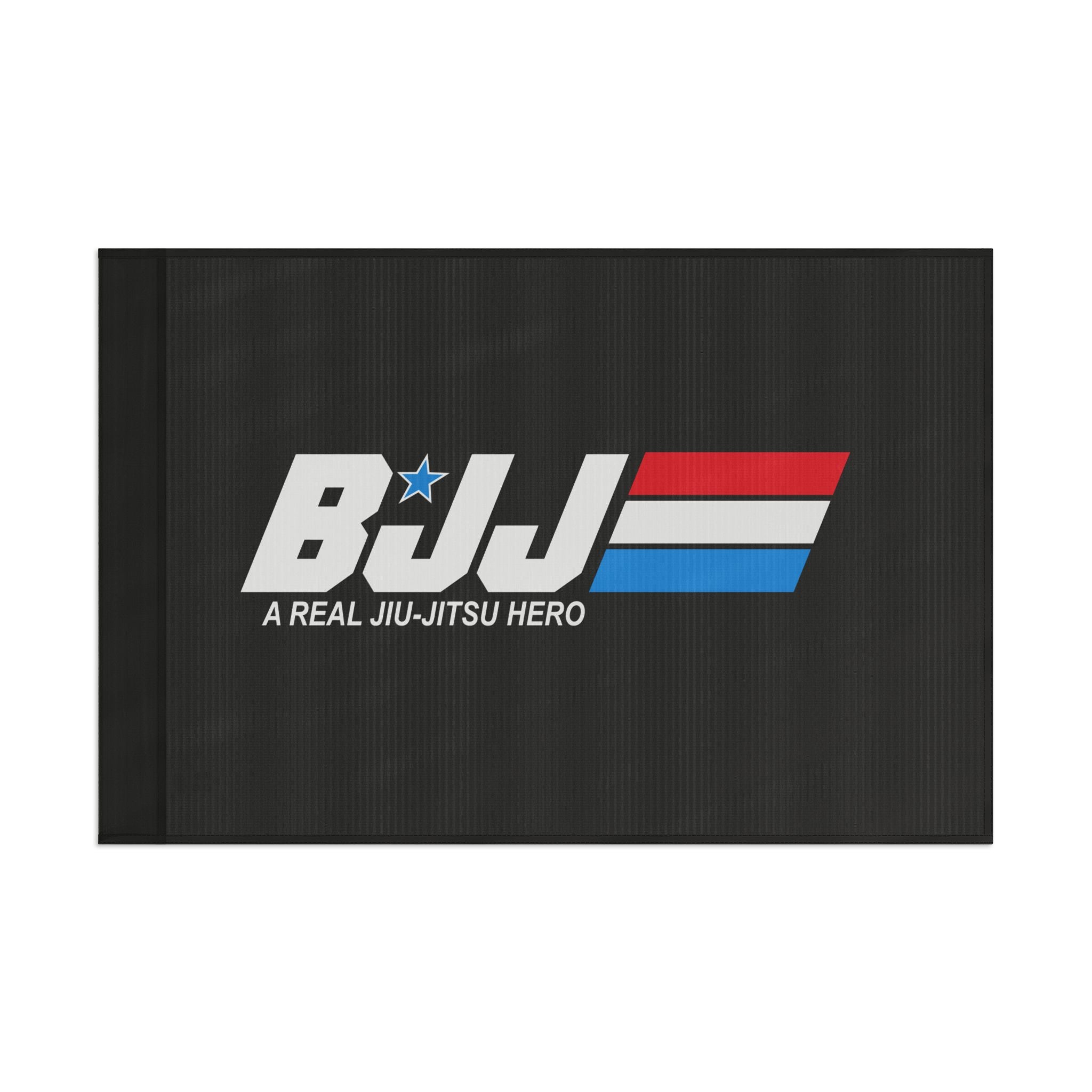 Brazilian Jiu Jitsu A Real Jiu-Jitsu Hero Flag Banner | BJJ Flag Secondary image