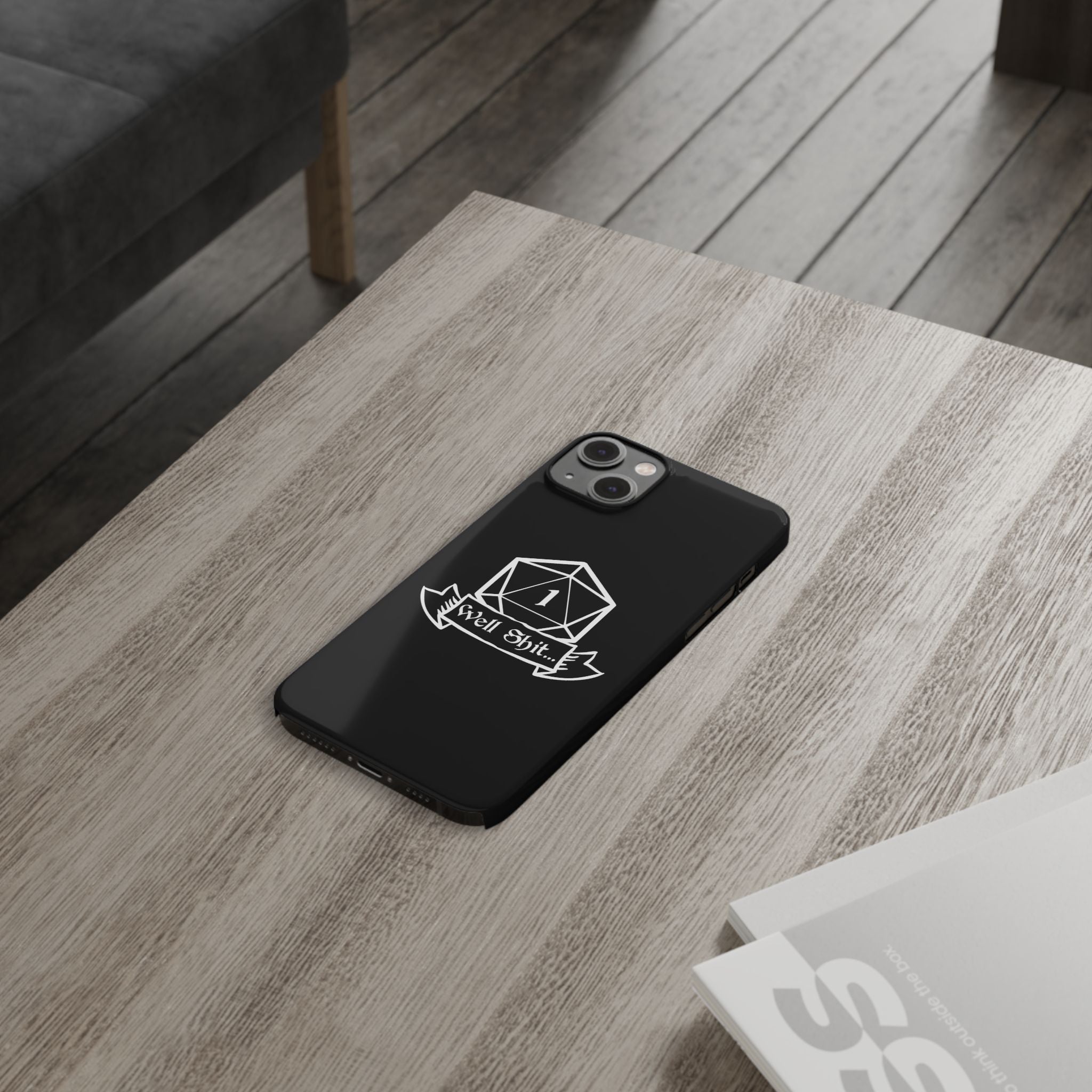 Premium Well Shit RPG iPhone Case | Fantasy Role Playing Game Gifts Slim Phone Cases