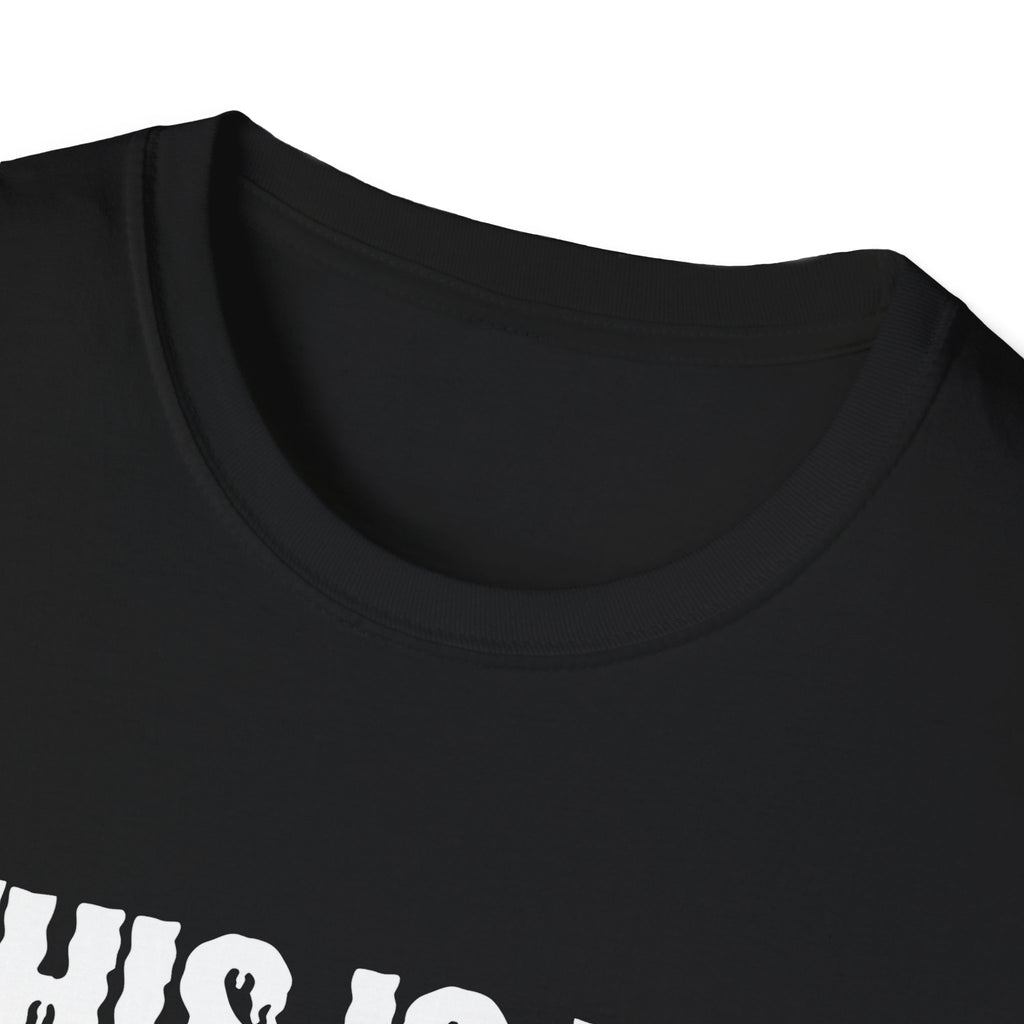This Is My Spooky Ghost Costume T-Shirt | Funny Ghost Halloween Costume Unisex T-Shirt
