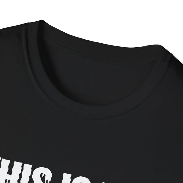 This Is My Spooky Ghost Costume T-Shirt | Funny Ghost Halloween Costume Unisex T-Shirt