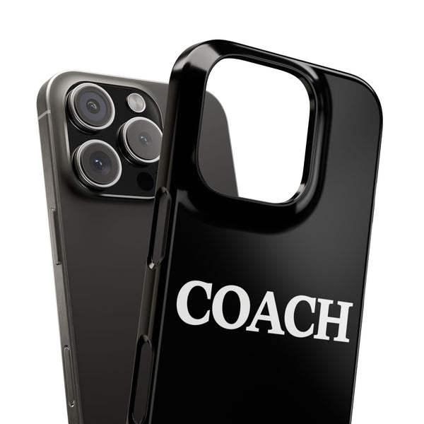 Premium Coach iPhone Case | Coach Gifts Slim Phone Cases