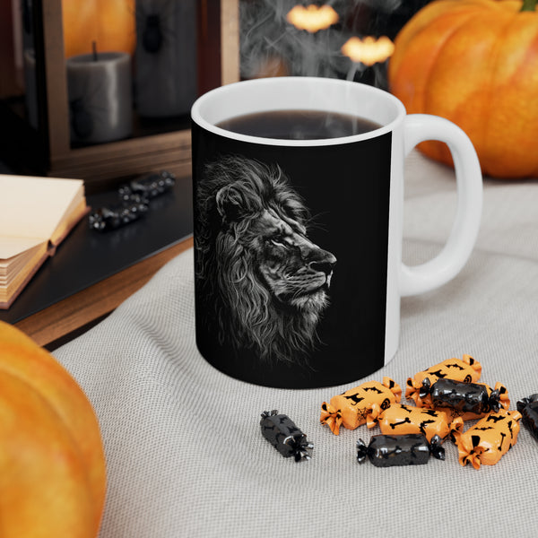 Lion Mug | Lion Coffee Mug | Cute Lion Gift | Lion Presents | Lion Mug 1 11oz
