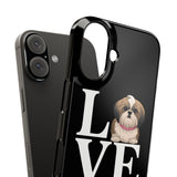 Premium Love Shih Tzu iPhone Case | Cute Shih Tzu Slim Phone Cases Premium Love Shih Tzu iPhone Case | Cute Shih Tzu Slim Phone Cases