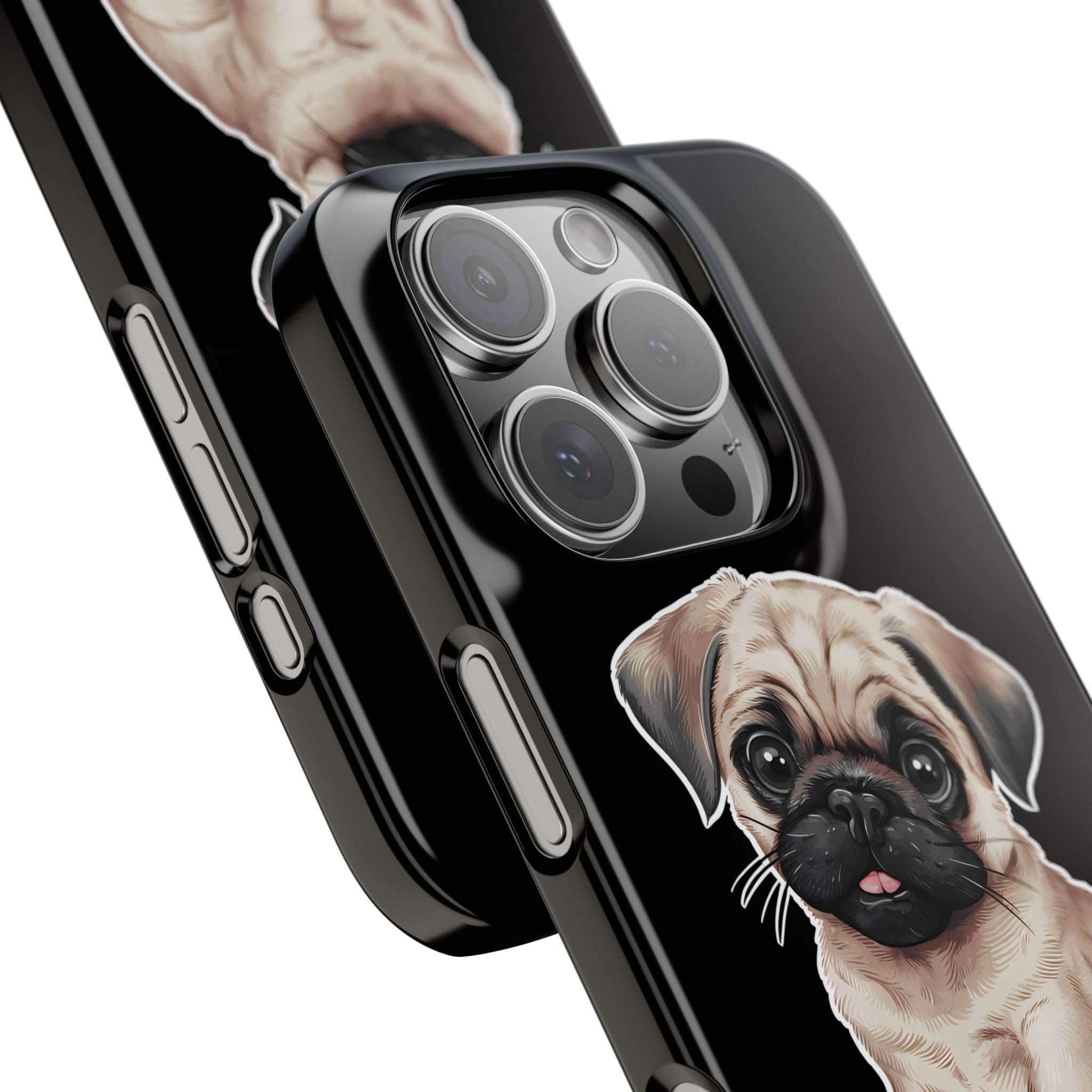 Premium Pug Puppy iPhone Case | Cute Pug Gifts Slim Phone Cases