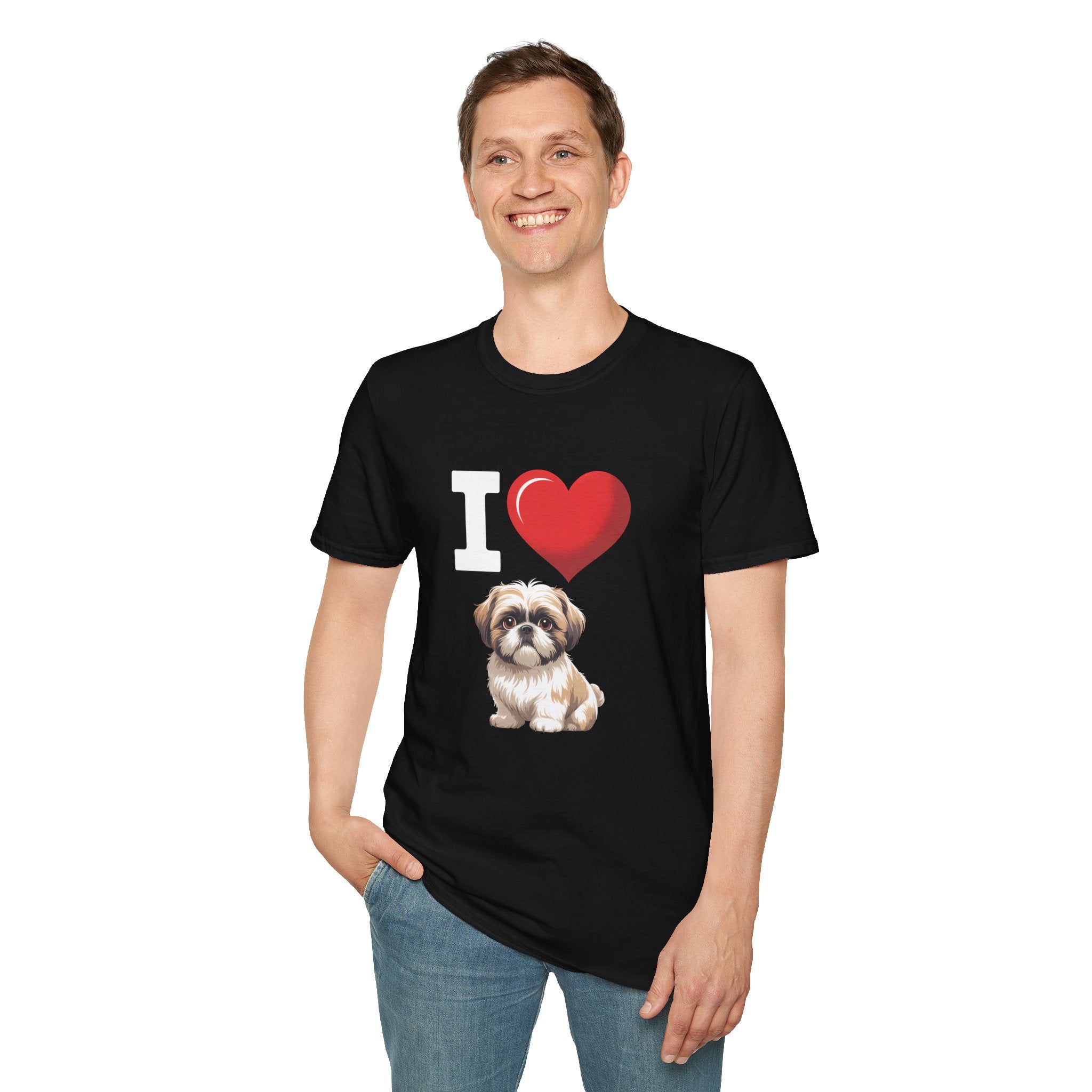 Shih Tzu T-Shirt - I Love Shih Tzus - Unisex Shirt