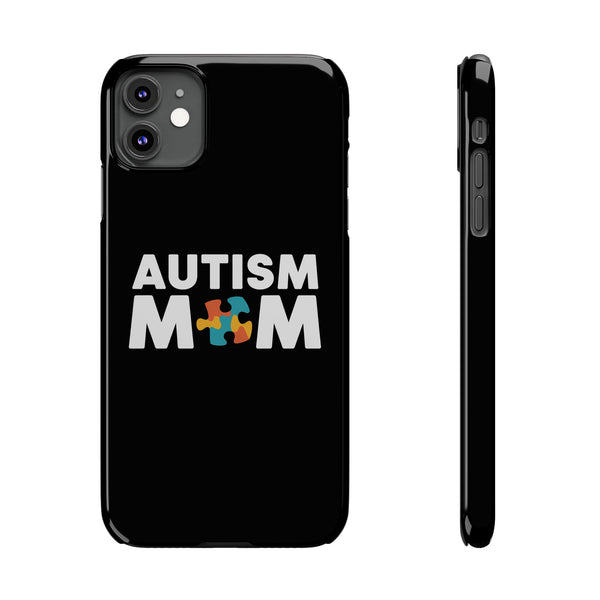 Premium Autism Mom iPhone Case | Mother Autism Awareness Slim Phone Cases