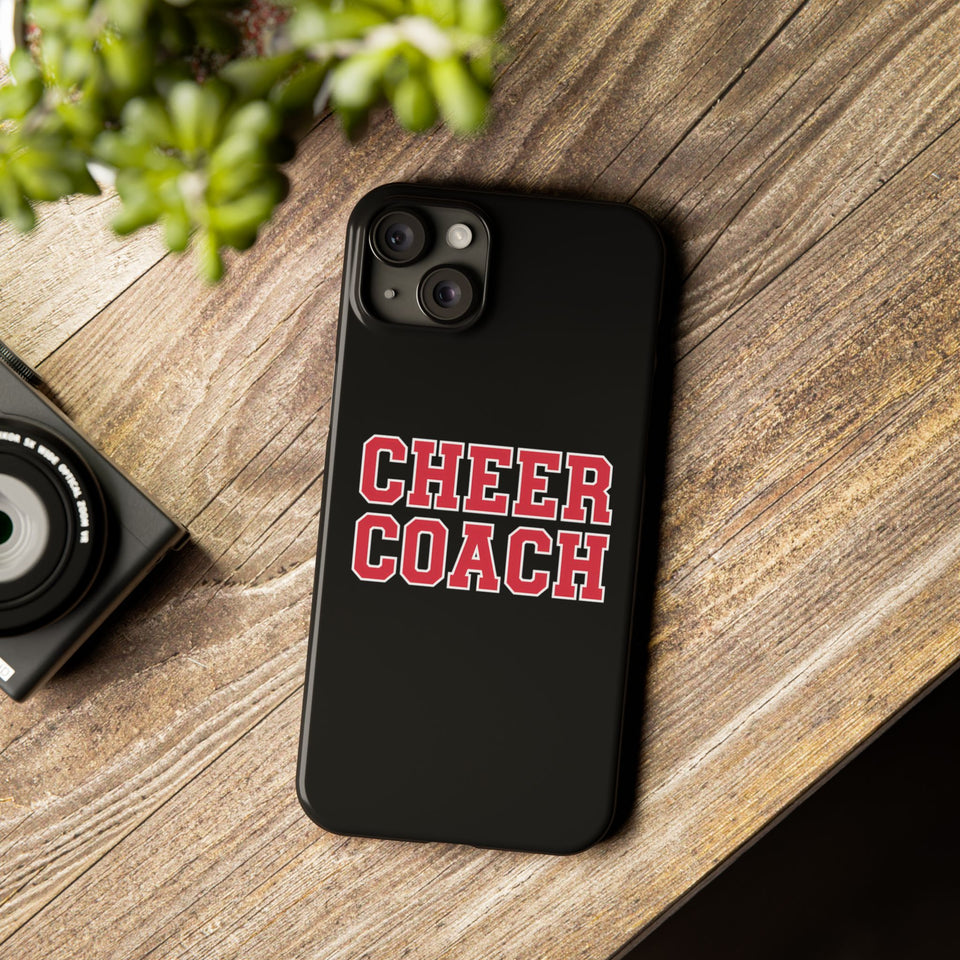 Premium Cheer Coach iPhone Case | Cheer Coach Gifts Slim Phone Cases