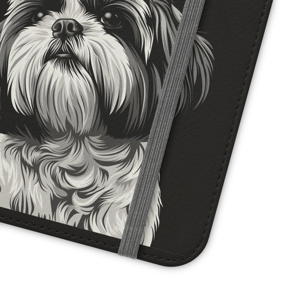 Shih Tzu Phone Case | Shih Tzu Wallet Phone Case | IPhone & Samsung Galaxy Shih Tzu Flip Cases