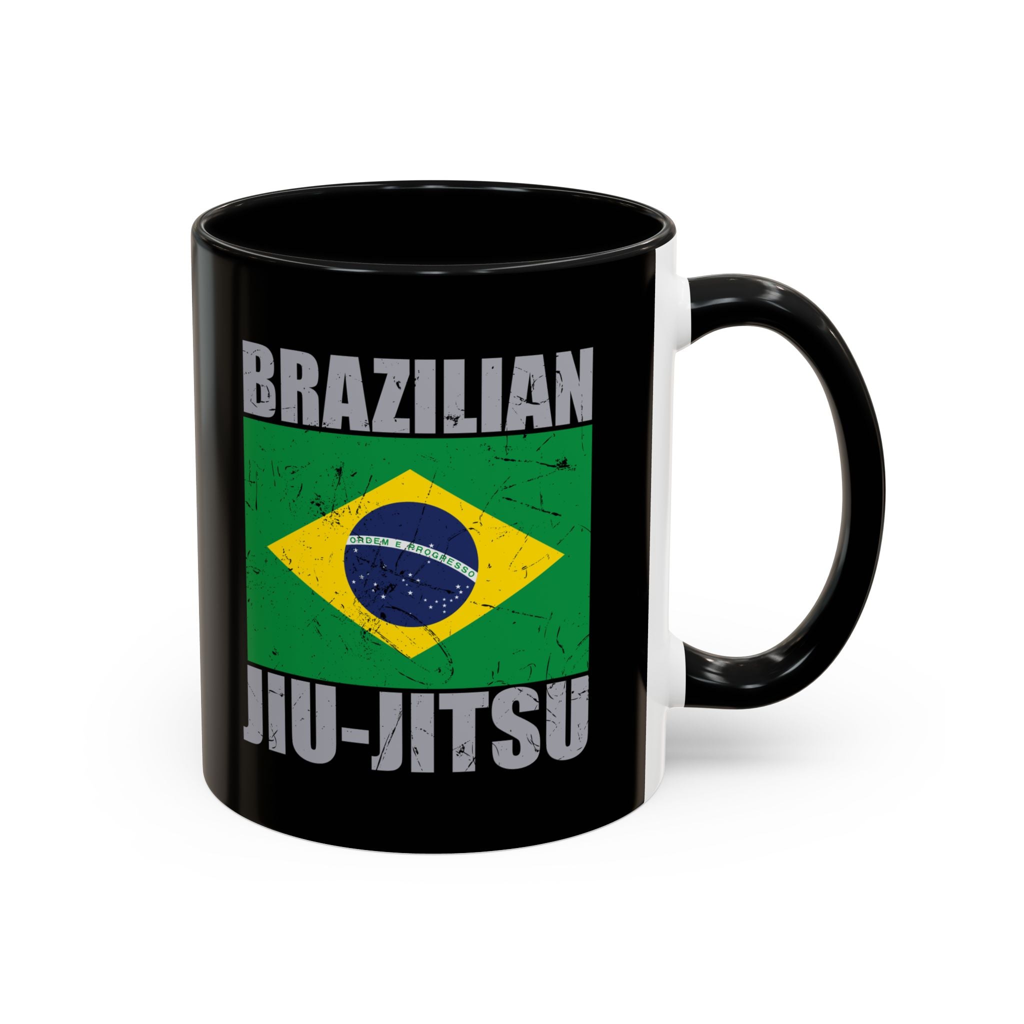 Brazilian Jiu Jitsu Flag 2 | BJJ Accent Coffee Mug Main image