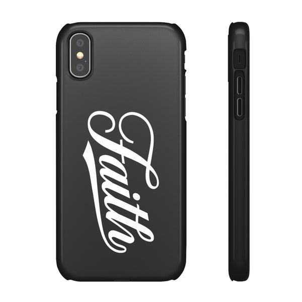 Faith In Jesus iPhone Christian Religion Phone Case | Jesus Faith Cross Phone Case | Faith Christian Cross iPhone & Samsung Galaxy Snap Cases