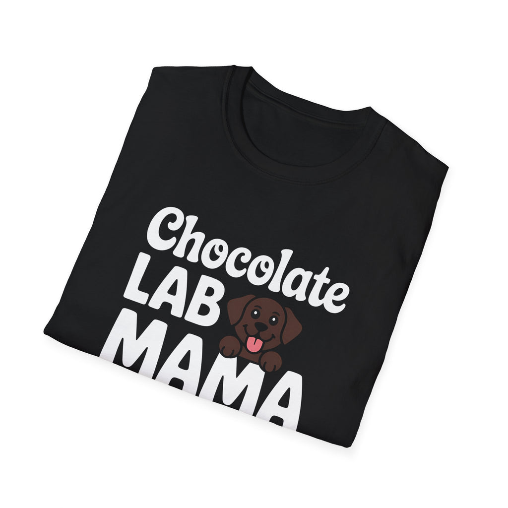 Chocolate Lab Mama T-Shirt - Chocolate Labrador Shirt