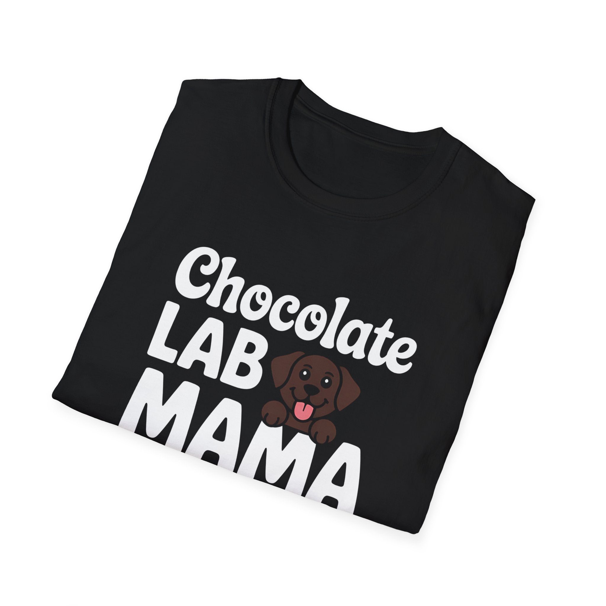 Chocolate Lab Mama T-Shirt - Chocolate Labrador Shirt