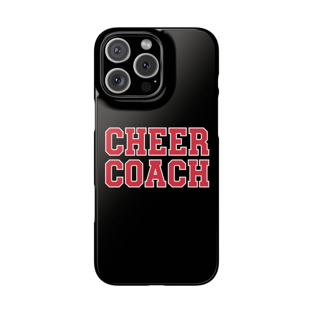 Premium Cheer Coach iPhone Case | Cheer Coach Gifts Slim Phone Cases