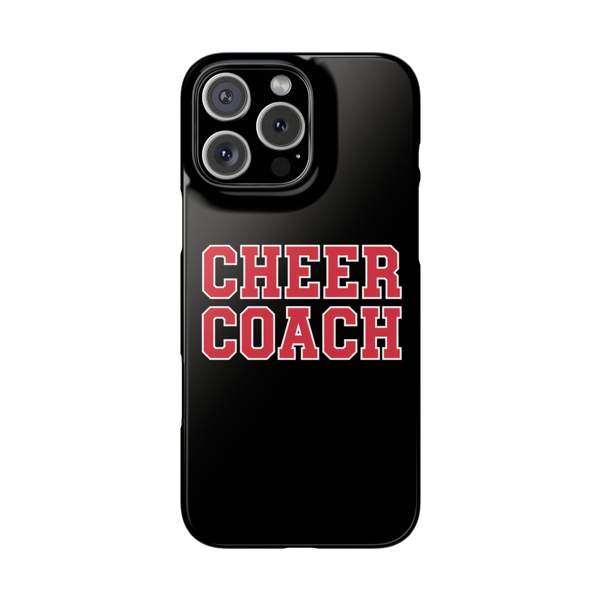 Premium Cheer Coach iPhone Case | Cheer Coach Gifts Slim Phone Cases