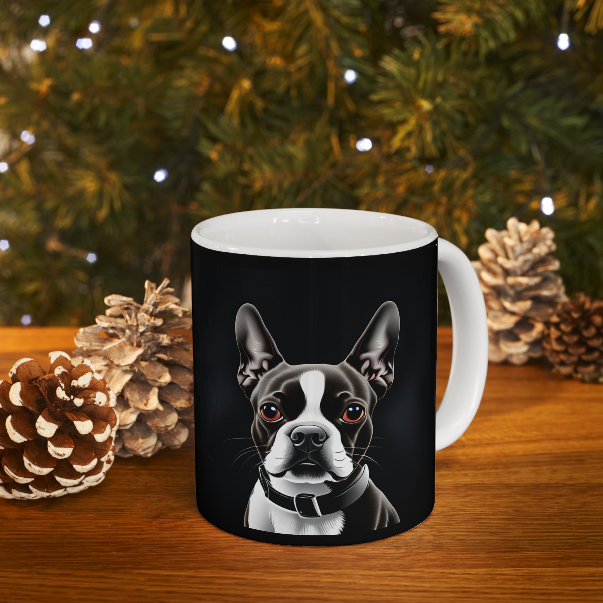 Boston Terrier Mug | Boston Terrier Gift| Boston Terrier Ceramic Mug 11oz