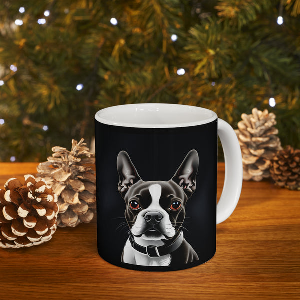 Boston Terrier Mug | Boston Terrier Gift| Boston Terrier Ceramic Mug 11oz