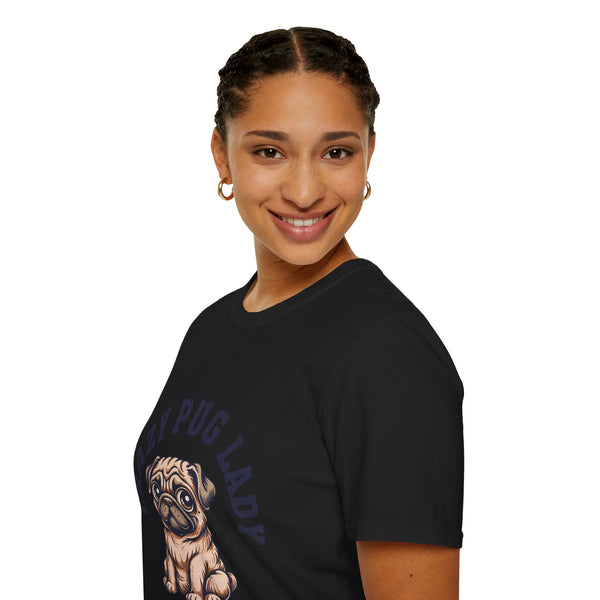 Crazy Pug Lady T-Shirt