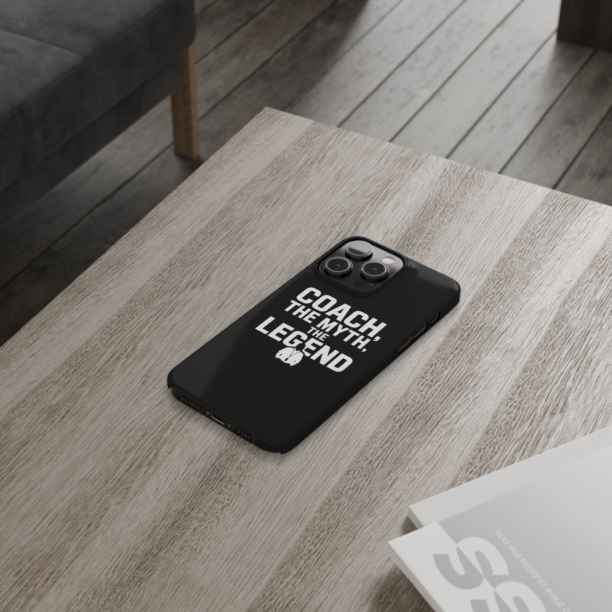 Premium Coach The Myth The Legend iPhone Case | Coach Gifts Slim Phone Cases