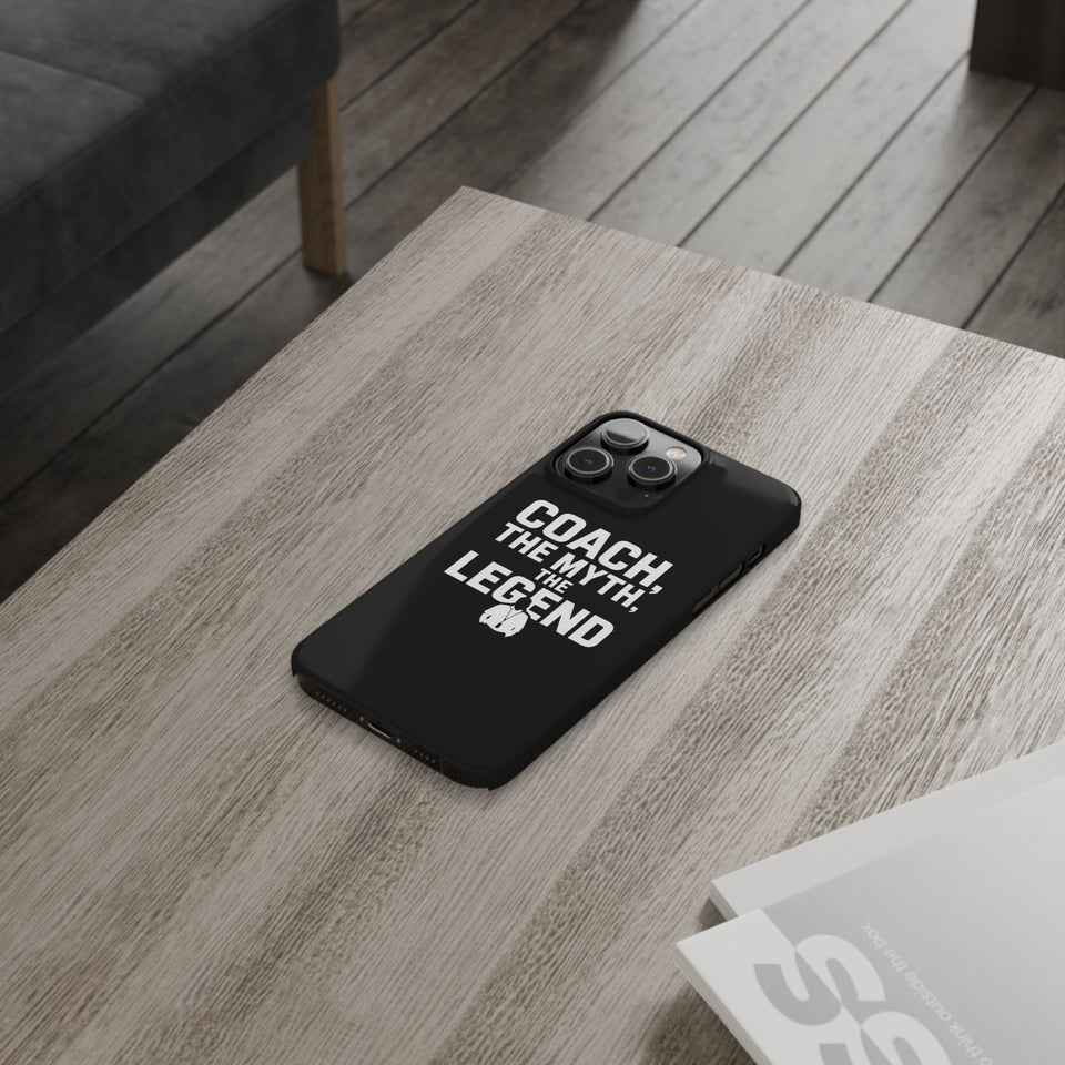 Premium Coach The Myth The Legend iPhone Case | Coach Gifts Slim Phone Cases