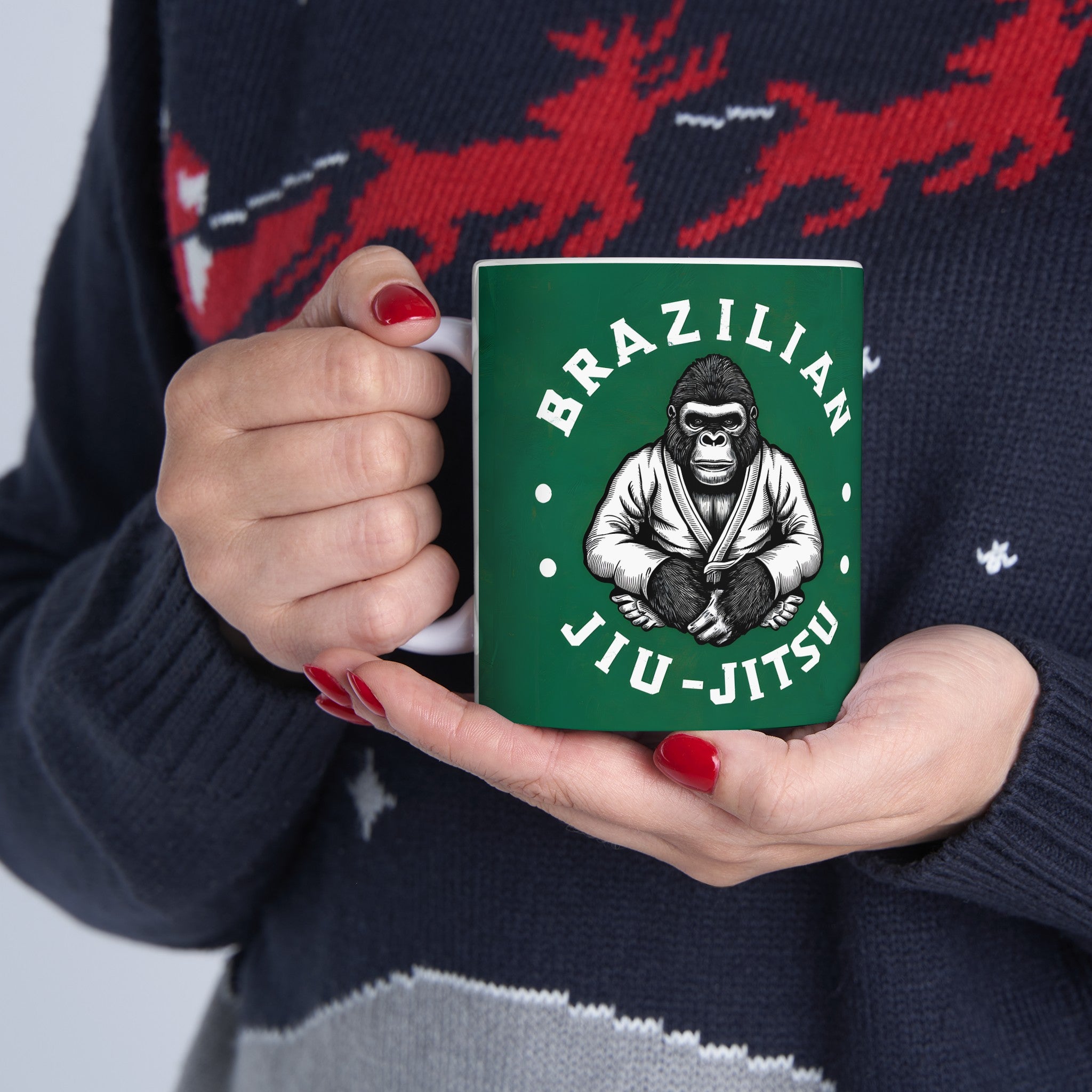 Brazilian Jiu Jitsu Mug | Brazilian Jiu Jitsu BJJ Gift | BJJ Coffee Mug | Brazilian Jiu Jitsu Gift Ideas Mug 11oz