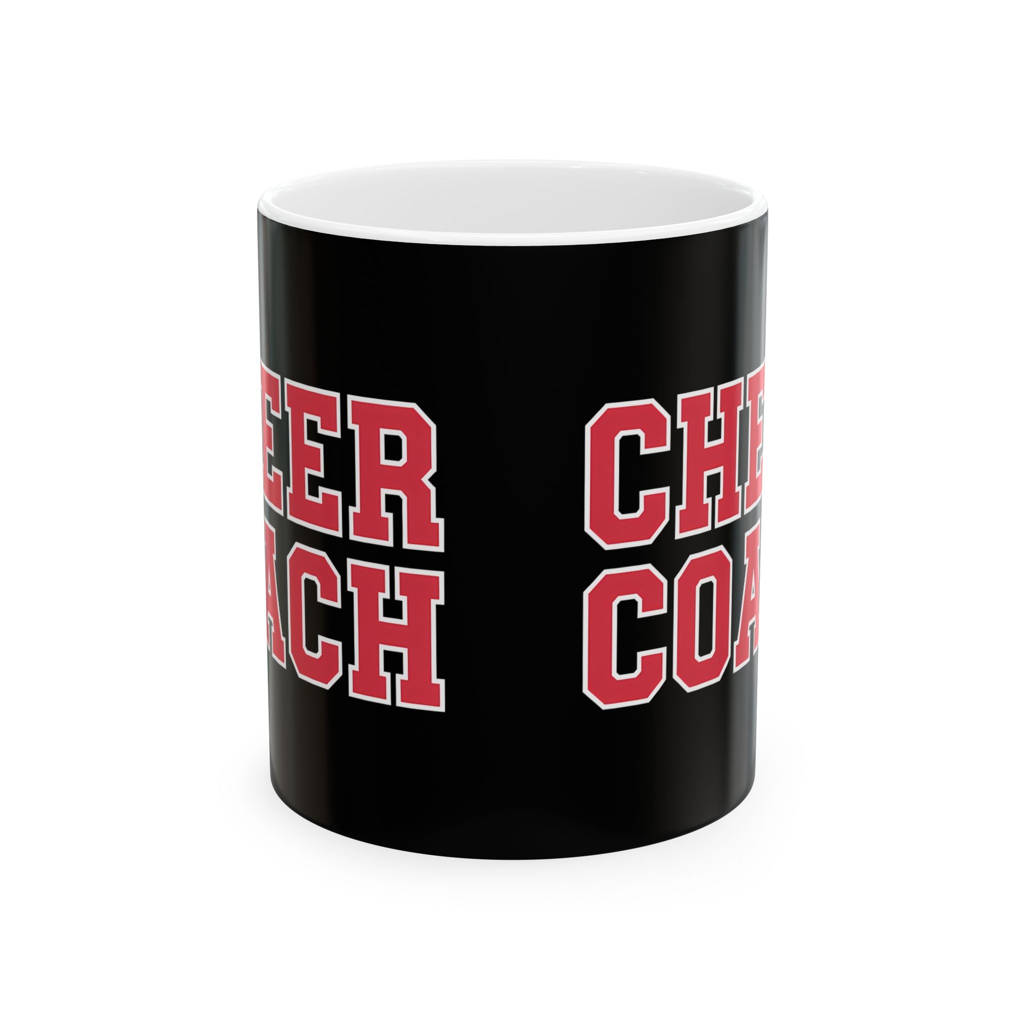 Cheer Coach Cheerleading Coach 2 Ceramic Mug | Cheerleading Coach Gifts (11oz) Secondary image