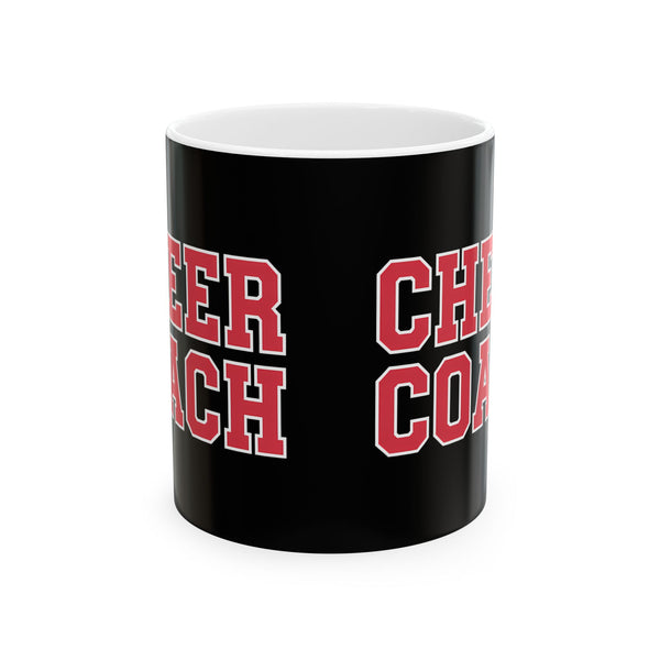 Cheer Coach Cheerleading Coach 2 Ceramic Mug | Cheerleading Coach Gifts (11oz)