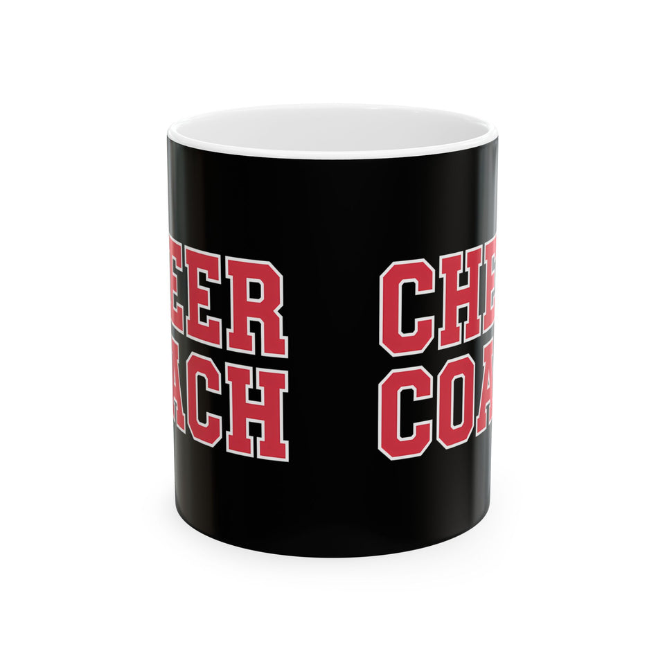 Cheer Coach Cheerleading Coach 2 Ceramic Mug | Cheerleading Coach Gifts (11oz)