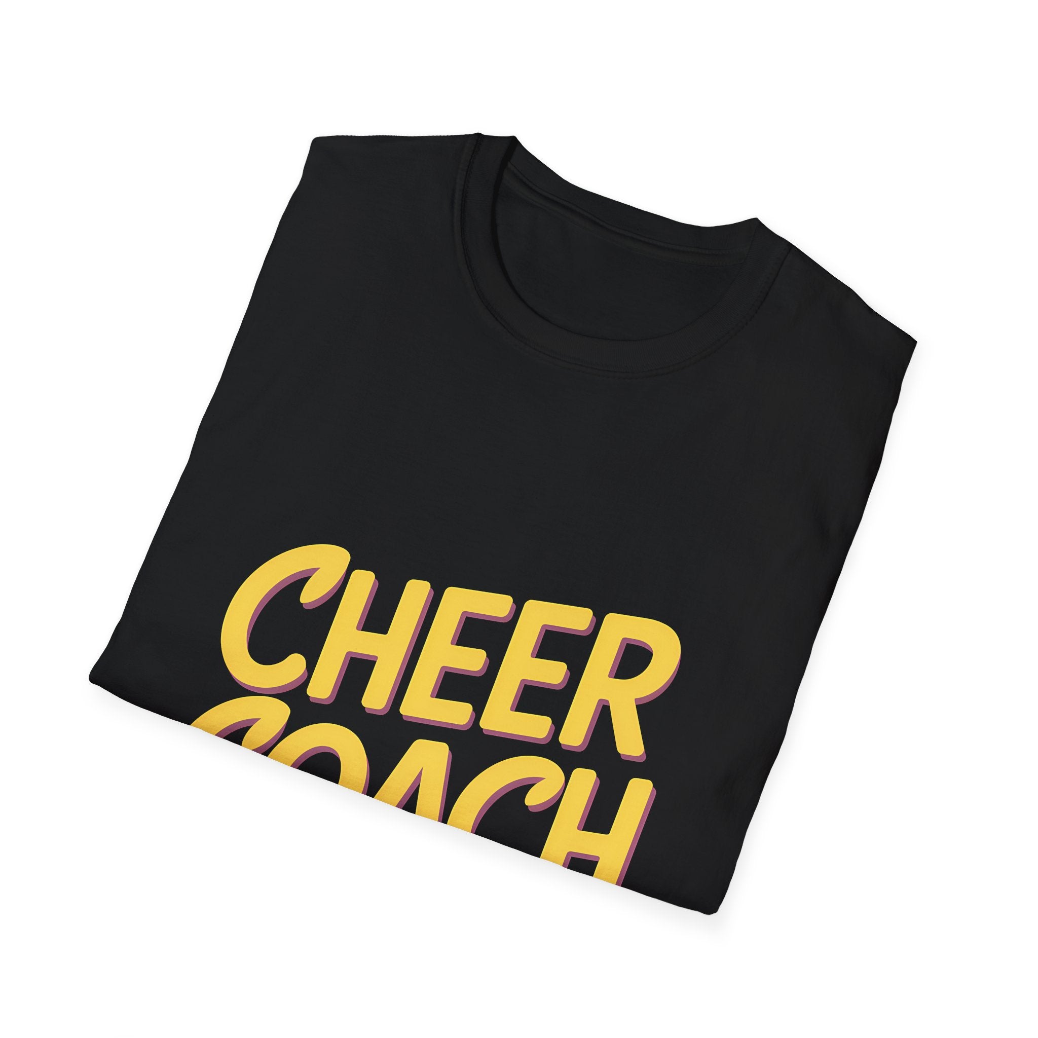 Cheer Coach Shirt | Cheerleading Coach Gift | Unisex Cheer Coach Present T Shirt