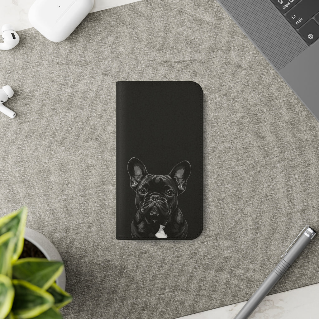 French Bulldog Phone Case | I Love My Frenchie Wallet Phone Case Gifts | IPhone & Samsung Galaxy French Bulldog Flip Cases
