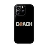 Premium Football Coach iPhone Case | Football Coach Gifts Slim Phone Cases Premium Football Coach iPhone Case | Football Coach Gifts Slim Phone Cases