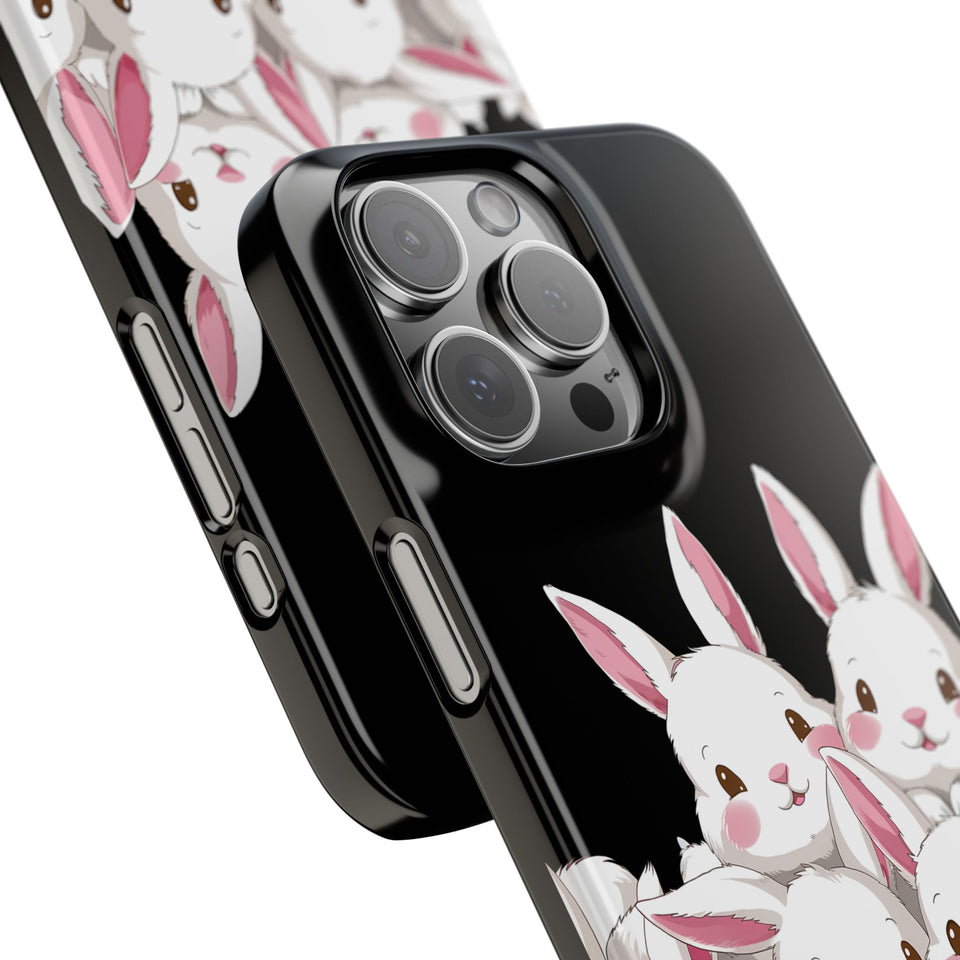 Premium Cute Rabbit iPhone Case | Rabbit Gifts Slim Phone Cases