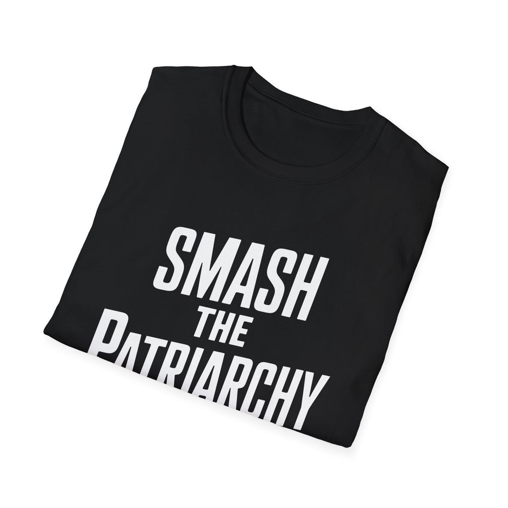 Smash the Patriarchy Feminism - Unisex Softstyle Feminist T-Shirt