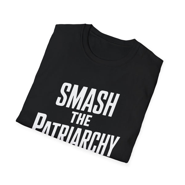 Smash the Patriarchy Feminism - Unisex Softstyle Feminist T-Shirt