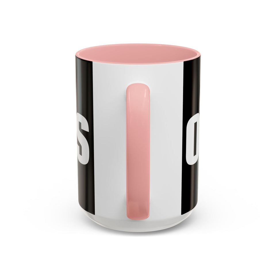 Brazilian Jiu Jitsu OSS | BJJ Accent Coffee Mug
