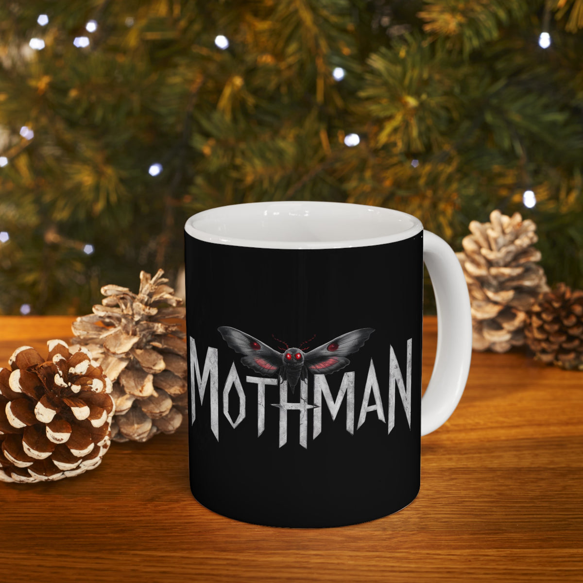 Mothman Mug | Cryptid Gift | Mothman Coffee Mug | Mythical Creature Gift Ideas Mug 11oz