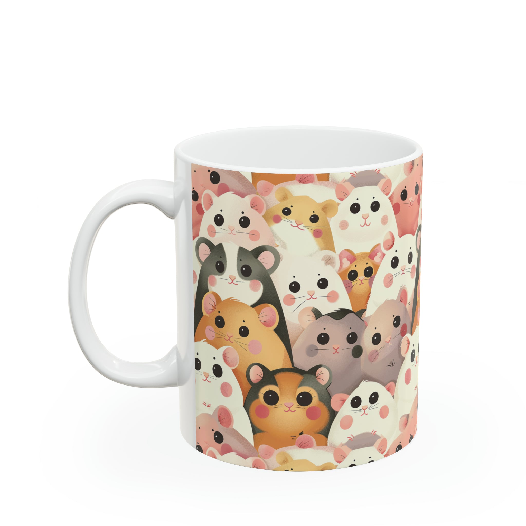 Funny Hamster Mug  | Kawaii Hamster Mom Coffee Mug | Cute Hamster Gift Coffee Mug 11oz